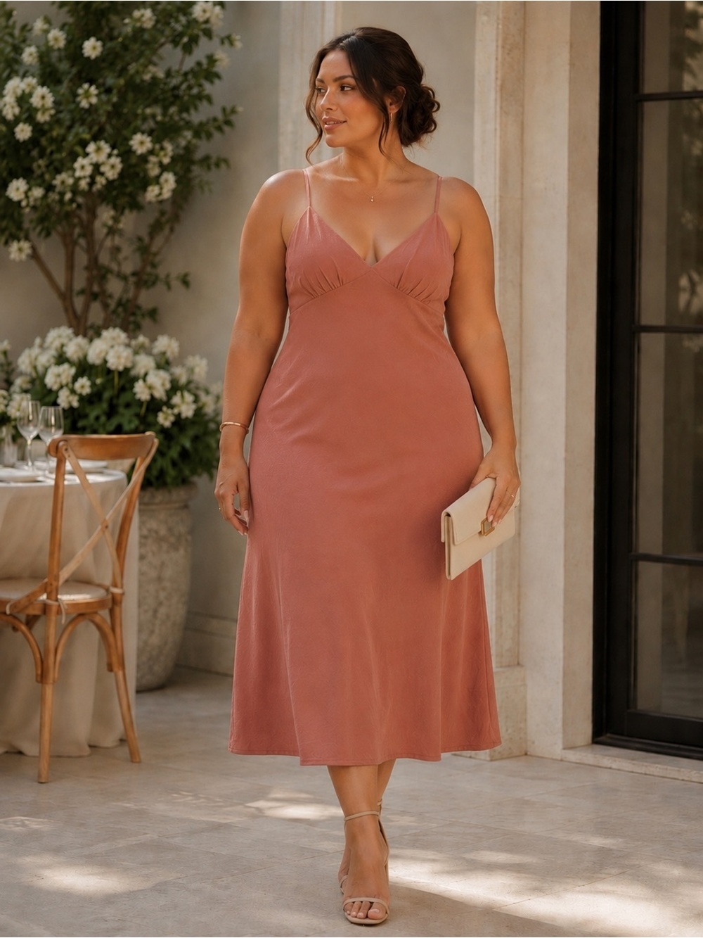 NWT| Madewell | The Layton Midi Slip Dress - Size 16